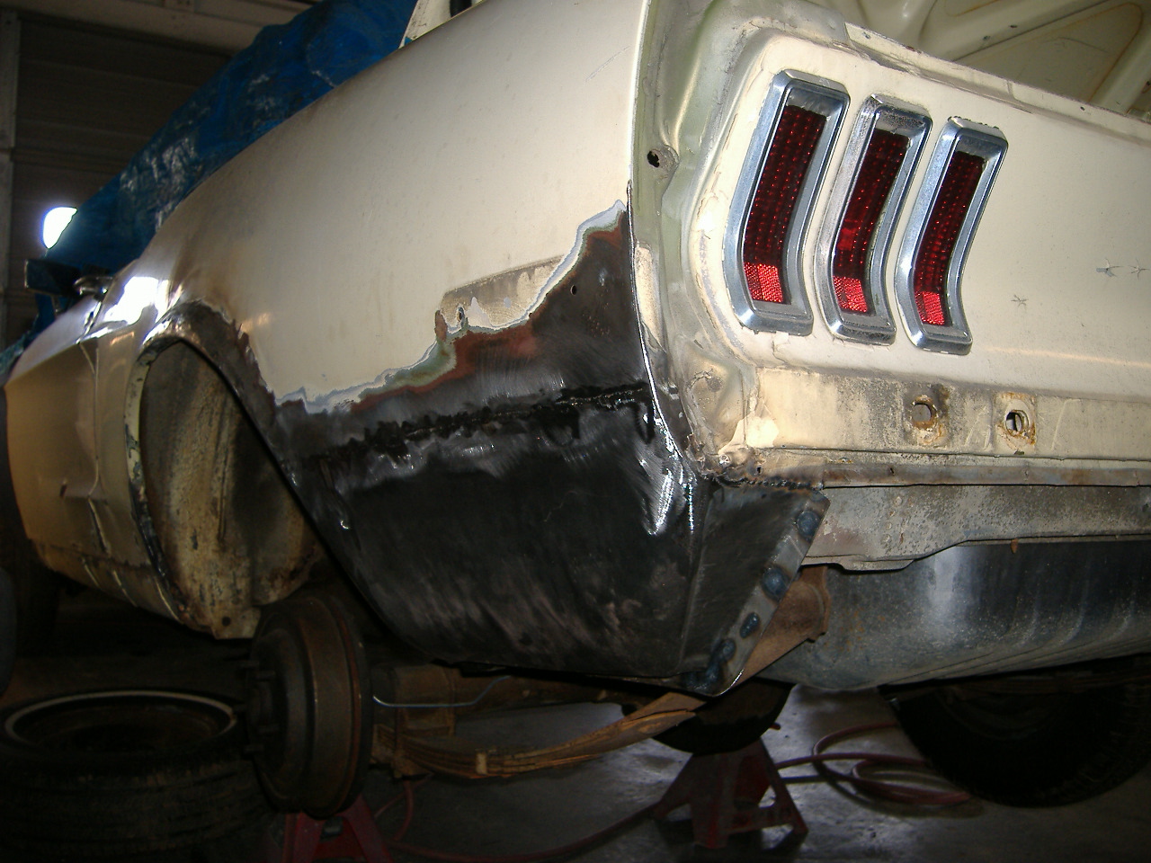 Rust Repair: Rust Repair Under Car